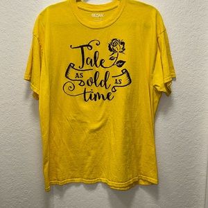 XL Beauty and the Beast tee